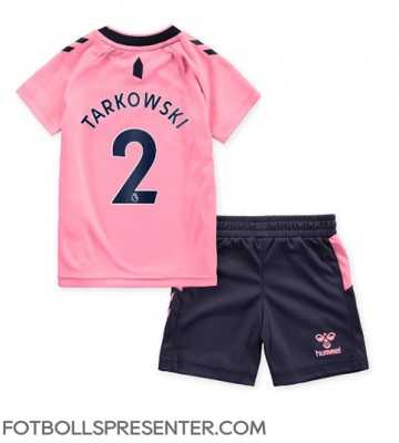 Everton James Tarkowski #2 Bortatröja Barn 2022-23 Kortärmad (+ korta byxor)